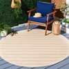 Hampton HTN231 Power Loomed Indoor/Outdoor Area Rug  - Safavieh - 2 of 4