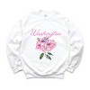 Simply Sage Market Washington Flower Colorful Sweatshirt - 2 of 4