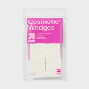 Latex Free Foam Cosmetic Wedges - White - 32ct - up&up™ - 1 of 4
