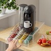 Acrylic Coffee Pod Organizer for Nespresso Vertuo, 40-Capacity Clear Storage Drawer (1-Tier) - 3 of 4