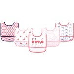 Hudson Baby Infant Girl Waterproof Polyester Bibs 5pk Magical Unicorn Beginner Target