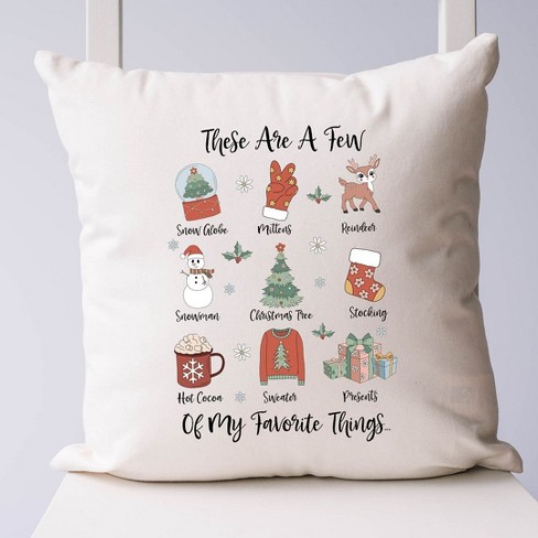 Target christmas hot sale pillow covers