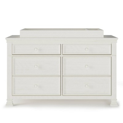 Vintage Linen Double Dresser with Soft Close Drawers
