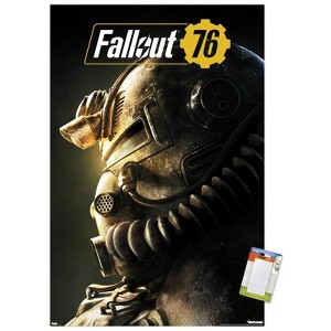Trends International Fallout: 76 - Helmet Close-Up Unframed Wall Poster Prints - 1 of 4
