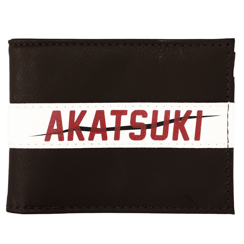 Akatsuki PU Applique Nylon and PU Bifold Naruto Wallet, 4 of 7