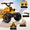 12V Kids ATV Electric Ride On Car, Battery Powered Ride On Toy for Toddlers, Electric Vehicles w/Led Light Musi, High Low Speed for Boys Girls 3-10 - 3 of 4