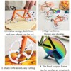Angel Sar Bicycle-Shaped Pizza Cutter, Stainless Steel Fun Cookie & Dough Cutter for Kids Adults, Creative Kitchen Tool for Pizza, Cookies, Multicolor - 4 of 4