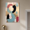 Art Remedy Glam Brooch of Gold Contemporary Shapes Abstract Wall Art Unframed - 2 of 4