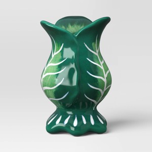Cabbage Taper Candle Holder - Threshold™ - 1 of 3