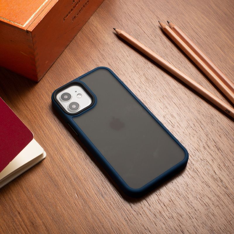 Insten Shockproof Translucent Case Compatible with iPhone - Drop Protection Matte Hard Bumper Cover Accessories, 3 of 10