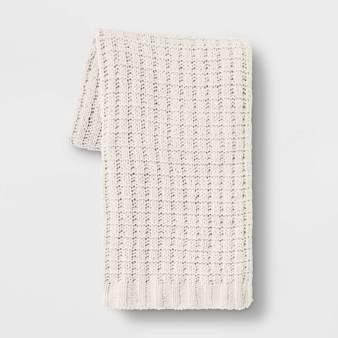Chenille Throw Blanket Threshold Target
