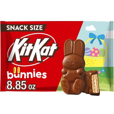 Kit Kat Crisp Wafers Milk Chocolate Easter Bunny Candies - 8.85oz