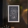 Emma and Oliver Framed Decorative Wall Hanging Chalkboard with Magnetic Surface and Eraser for Weddings, Parties, Showers and More - 2 of 4