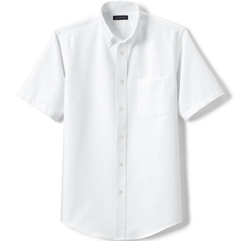 School Uniform Young Men's Short Sleeve Oxford Dress Shirt, 1 of 5