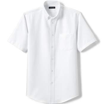 School Uniform Young Men's Short Sleeve Oxford Dress Shirt