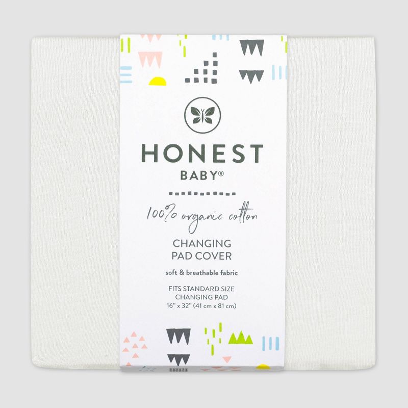 Honest Baby Organic Cotton Changing Pad Cover, 2 of 5