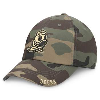 NCAA Oregon Ducks Camo Unstructured Washed Cotton Hat