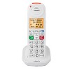 VTech® Amplified Corded/Cordless Answering System with Big Buttons and Display in White - image 3 of 4