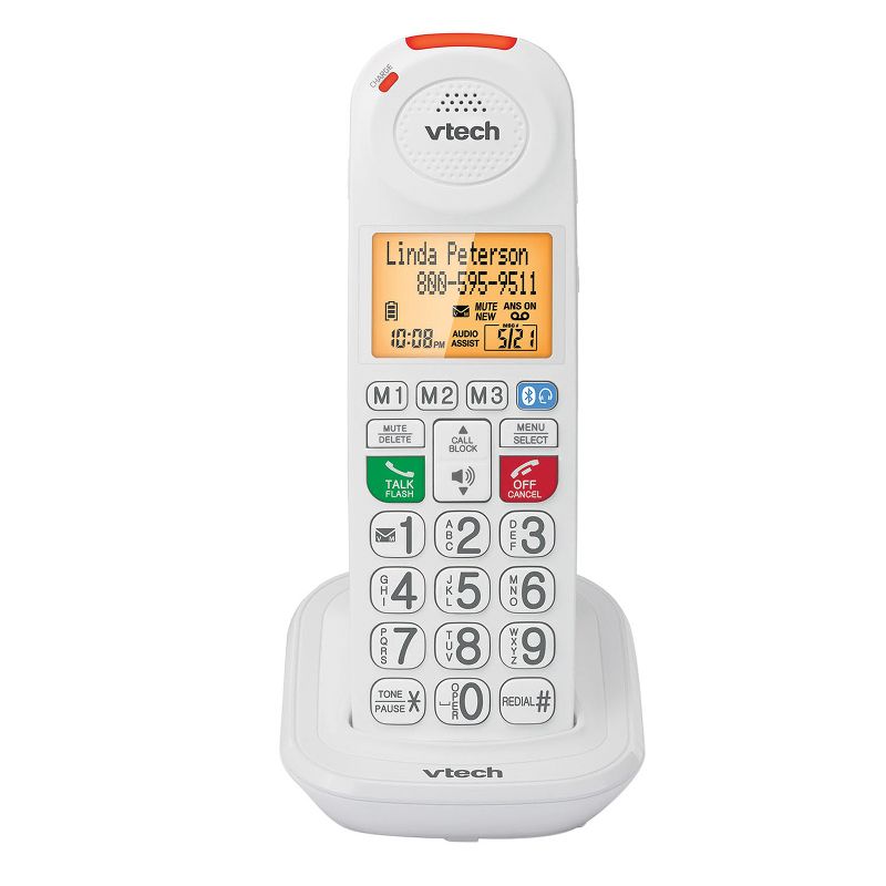VTech® Amplified Corded/Cordless Answering System with Big Buttons and Display, 3 of 6