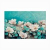 Trademark Fine Art - Treechild Turquoise Buds Matted Framed Art - 3 of 4