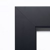 33" x 27" Non-Beveled Corvino Wood Bathroom Wall Mirror Black - Amanti Art: Modern Rectangular, Includes Mounting Hardware - 3 of 4