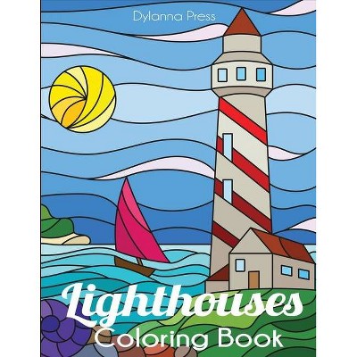 Lighthouses Coloring Book - (Paperback)