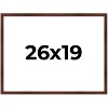 PosterPalooza | Classic Modern Brown Picture Frame - UV Acrylic, Backing Board, Hanging Hardware Included - 2 of 4