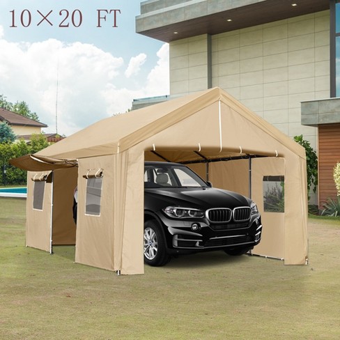 10x20 Ft Carport Car Canopy Portable Garage Boat Shelter Outdoor Party Truck Tent Target