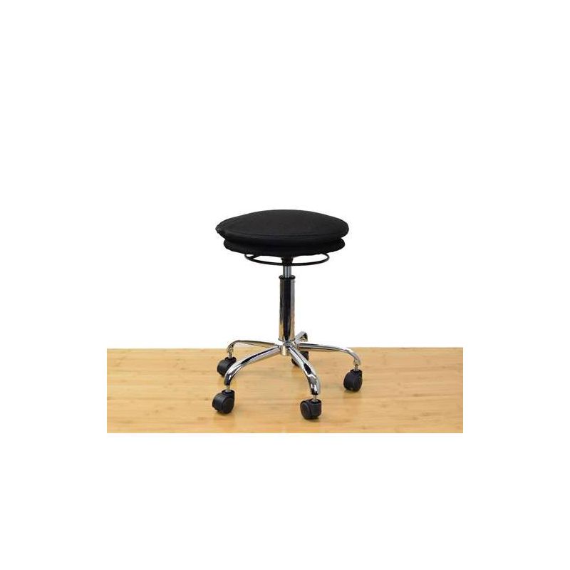 Wobble Stool Air Adjustable Office Chair Black - Uncaged Ergonomics, 3 of 5