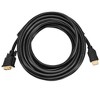 Monoprice HDMI to DVI Adapter Cable - 15 Feet - Black | Standard, Ferrite Cores, 28AWG, Compatible with AVCHD / PlayStation 3 and More - 2 of 4