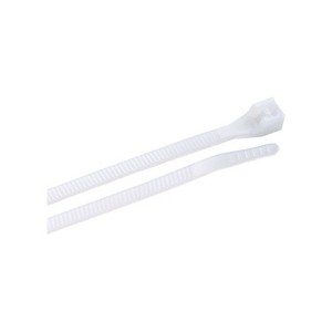 GB Cable Ties 8" 75 lb White 1000/Pack 46308MN - 1 of 3