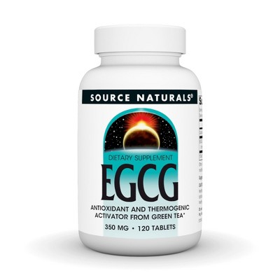 EGCG 350mg by Source Naturals, Inc.  -  120 Tablet