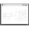 Fine Fixtures Round Fireclay Sink - 3 of 3