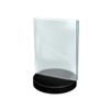 Azar Displays 5.5"W x 8.5"H Vertical Frame on a Weighted Black Round Base, 10-Pack - 2 of 4
