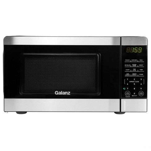 Galanz 0.7 Cu. Ft. 700 Watt Countertop Microwave Oven in Silver