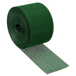 Unique Bargains DIY Party Roll Wrapping Decoration Soft Burlap Fabric Wired Ribbon - 1 of 4