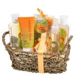 Freida & Joe  Mango Pear Fragrance Bath & Body Collection in Woven Basket Gift Set