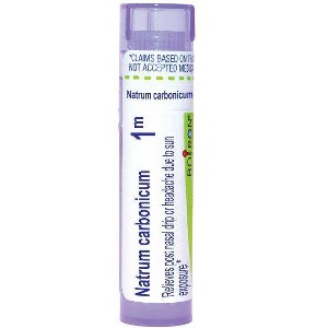 Natrum Carbonicum 1M by Boiron Homeopathic Single Medicine For Allergy  -  80 Pellet - 1 of 4
