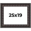 PosterPalooza | 3.5" Wide Ornate Black Picture Frame - UV Acrylic, Backing Board, Hanging Hardware Included - 2 of 4