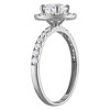 Naturalux 14K Gold 1.65 cttw Lab Grown Diamond Halo Ring - 2 of 4