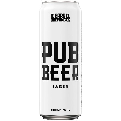 10 Barrel Pub Beer - 25 fl oz Can
