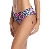 FIONECA Women Bikini Bottoms Side Tie Adjustable Bathing Suit Swimsuit Full Coverage Swim Bottom - 4 of 4