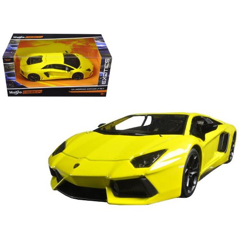 Lamborghini Aventador Lp 700 4 Yellow Exotics 1 24 Diecast Model Car By Maisto Target