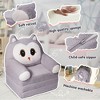 SEVOBAL Kids Sofa Chair for Toddler, 2-in-1 Folding Soft Baby Couch, Comfy Plush Children's Recliner, Convertible Floor Sofa Bed - 4 of 4