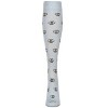 Memoi Women's Bees Bamboo Blend 8-15 MMHG Graduated Compression Socks Light Blue 9-11 - 2 of 3