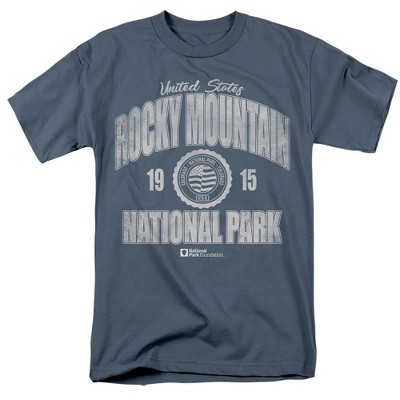 Rocky Mountain National Park Established Date Adult T-Shirt Slate