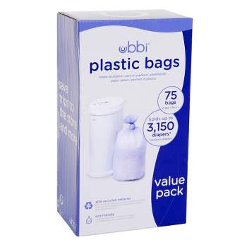 Ubbi Plastic Diaper Pail Bags