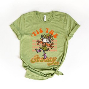 Simply Sage Market Women's Tis The Season Scarecrow Short Sleeve Graphic Tee - 1 of 4