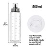 Unique Bargains Kitchen Cooking Stainless Steel Spout Accurate Pour Drip-Free Dispenser Bottle with ML Marks - 2 of 4