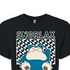 Women's - Pokémon - Snorlax Cropped Graphic T-Shirt - 2 of 4